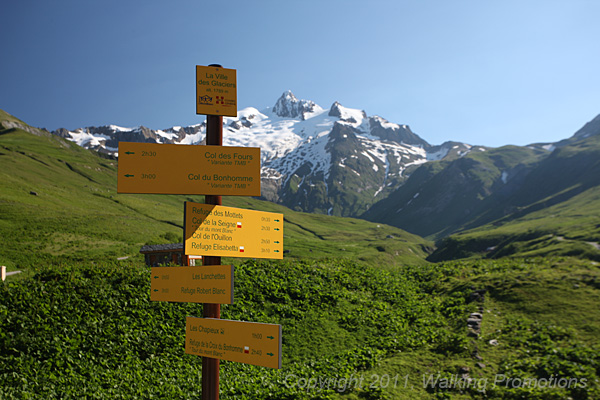 Tour de Mont Blanc, Tour de Mont Blanc, Les Champieux - Col de la Seigne - Refugio Elisbetta